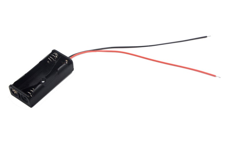 LampVPath (Pack of 4 2Pcs 2 X 1.5V 2 AAA Battery Holder with Wires, 2Pcs 4 X 1.5V 4 AAA Battery Holder with Leads - Image 2